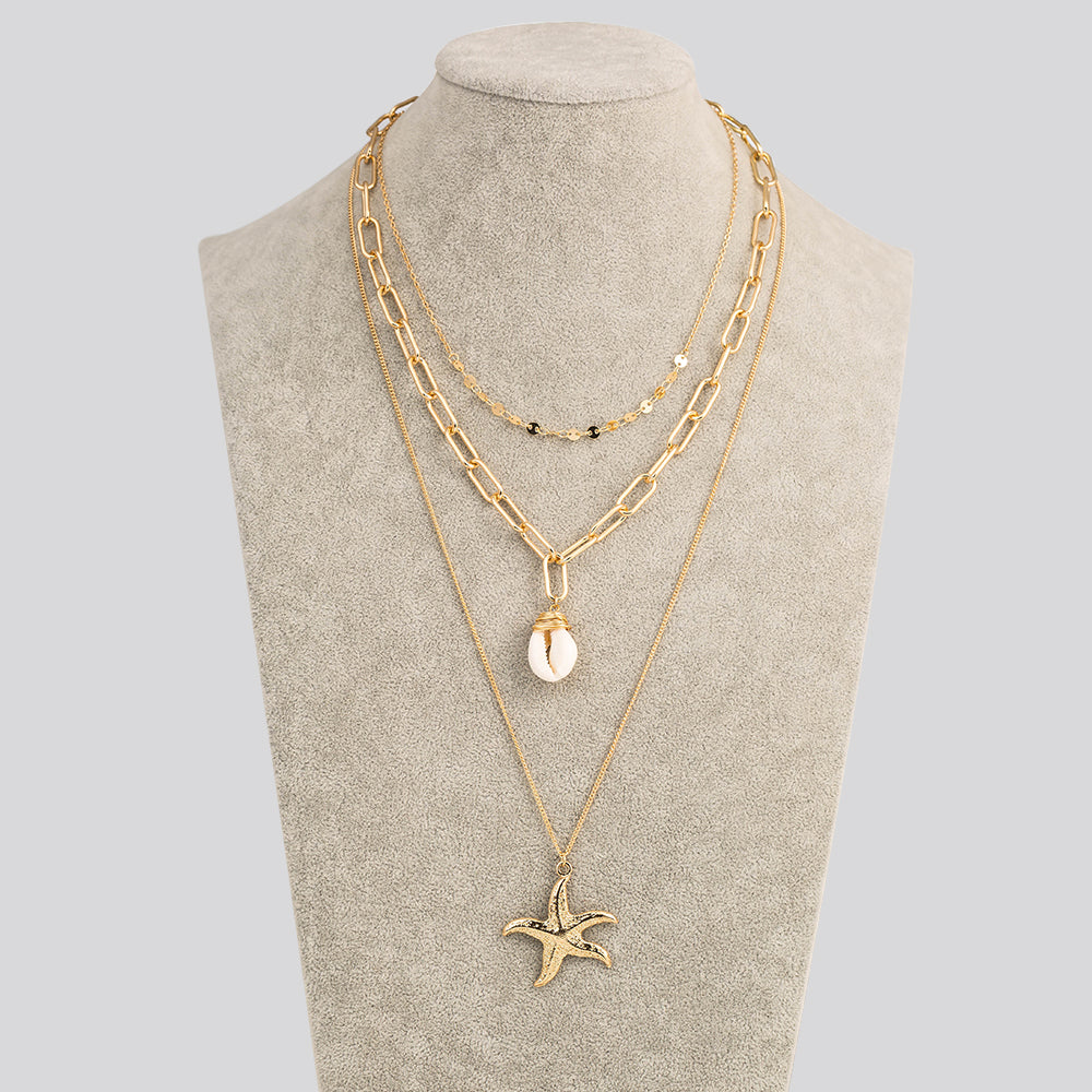 Sea vibes Multi-layer Necklace