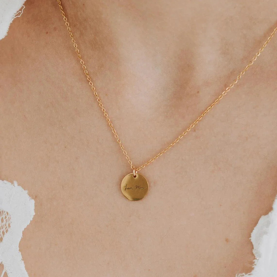 Keepsake signature pendant