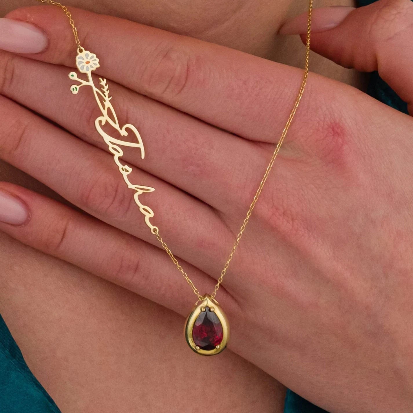 Alexandrite necklace