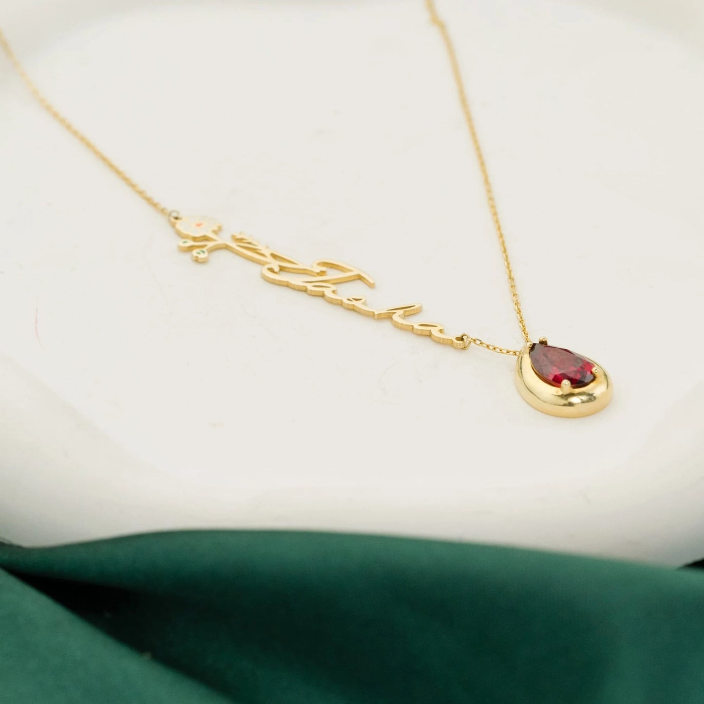 Alexandrite necklace