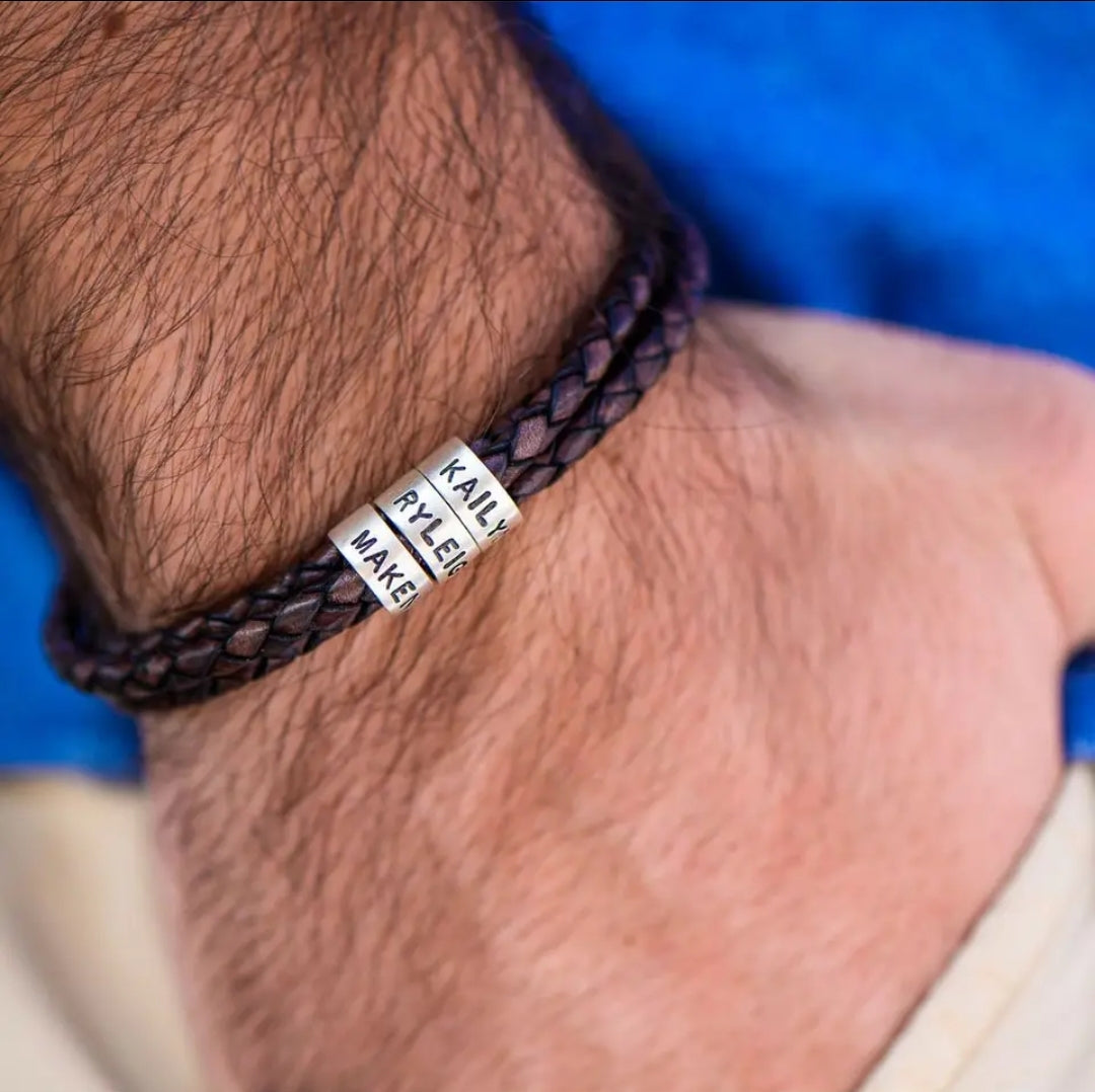 Legacy links mens bracelet